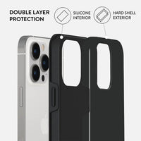 Pure Elegant Black | Pure Color Classic Case Customize Phone Case shipmycase   