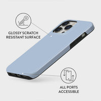 Pure Light Blue | Pure Color Classic Case Customize Phone Case shipmycase   